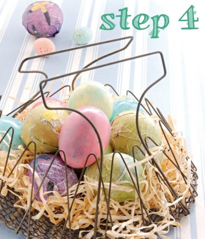 Step 4: esponi le uova marmorizzate