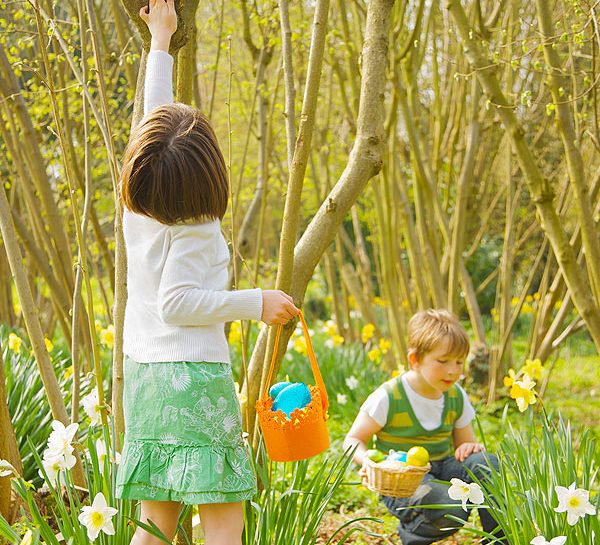 Decorare il giardino per Pasqua
