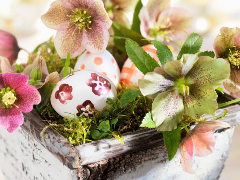 Idee di decorazioni fai da te con le uova di Pasqua