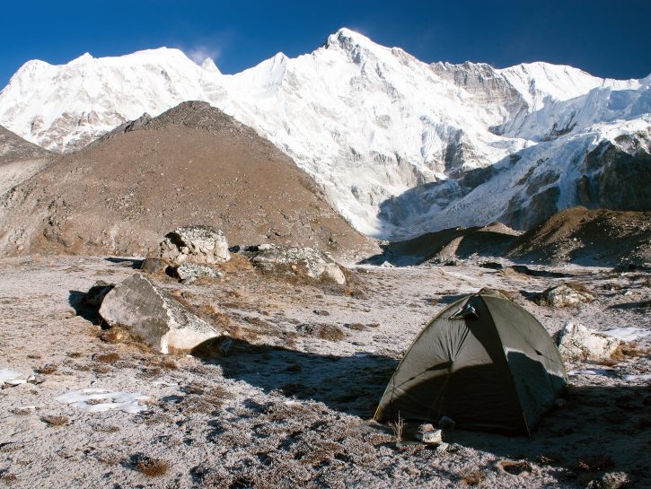 Alle pendici dell'Himalaya