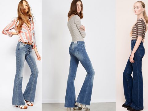 Tendenze jeans: tutte pazze per i jeans flare