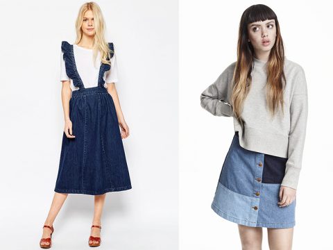 Gonne di jeans: i modelli per la primavera
