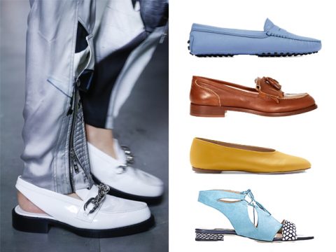 Le scarpe basse per la primavera 2016