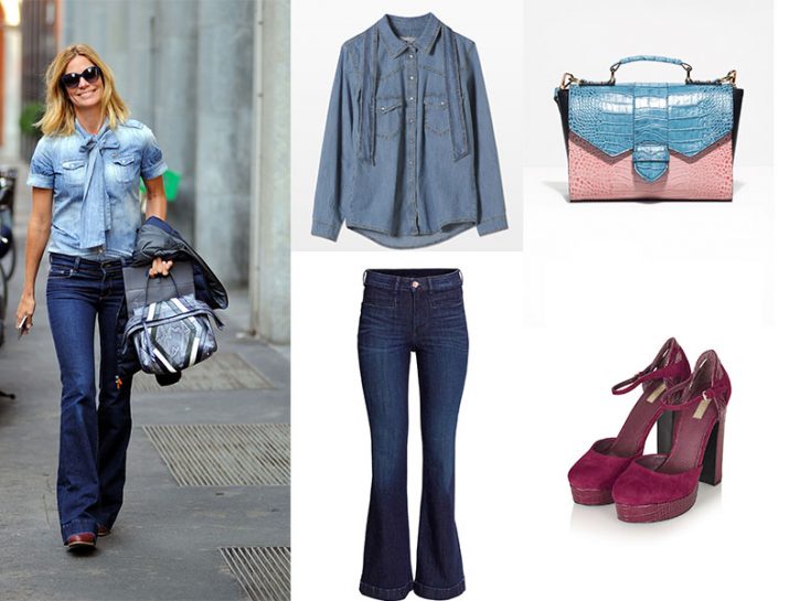 Come indossare il total denim ispirandosi a Filippa Lagerback