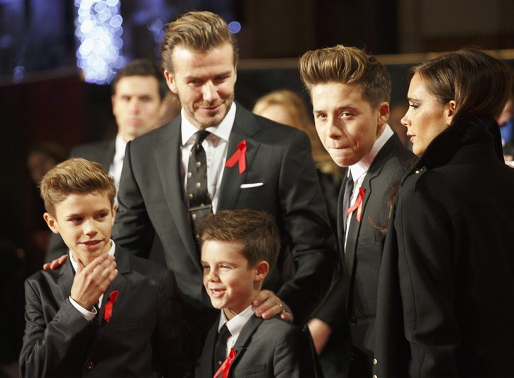Papà belli e famosi e figli super vip