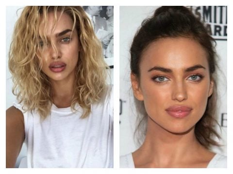 Irina Shayk è irriconoscibile in versione blonde