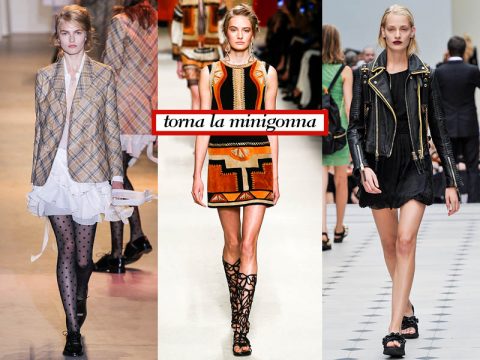 Minigonna: tutte le tendenze per la primavera estate 2016