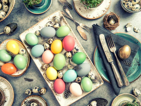 Tavola di Pasqua: le decorazioni fai da te da copiare