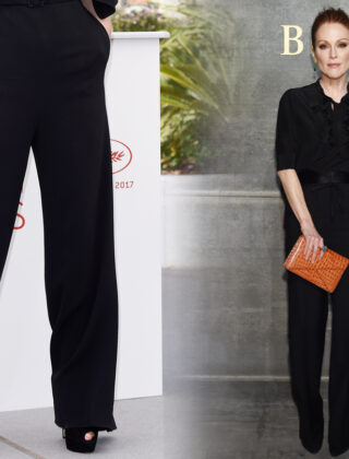 Pantaloni palazzo: come indossarli a 50 anni