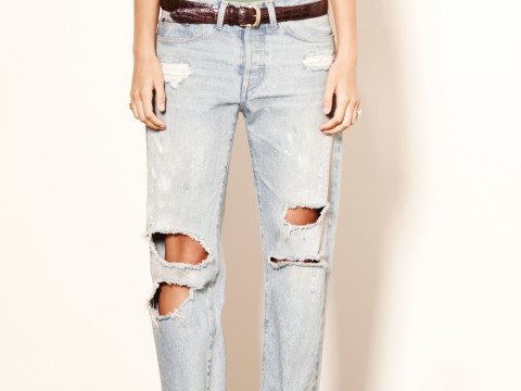 Ma i "ripped jeans" non sono chic. Proprio no
