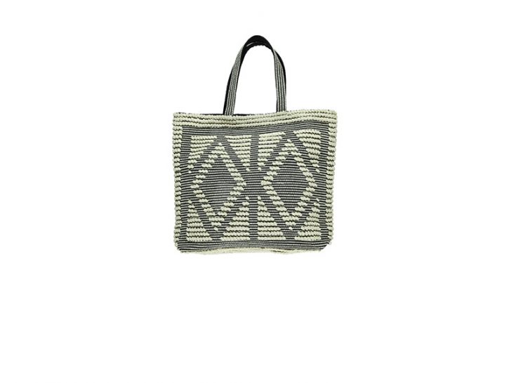 Borsa In Paglia Intrecciata Donna MaijjLyn - Grande Capiente Con Nappe Per Spiaggia E Estate - 2
