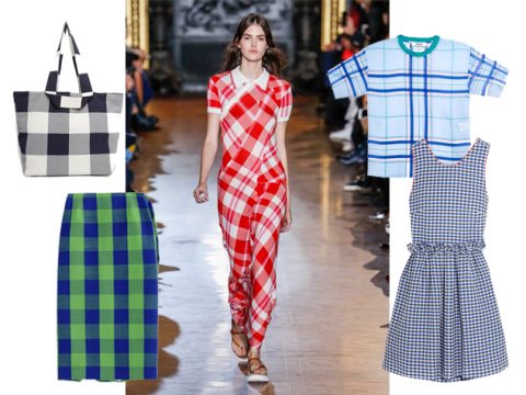 Il look a quadri è di tendenza anche in primavera