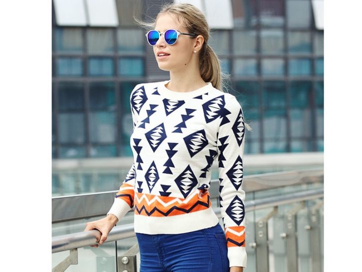 The Yard - Tessuto In Voile Con Stampa Indiana A Forma Di