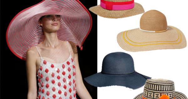 Joywant Lisa Cappello Da Sole In Paglia Con Tesa Larga - Protezione UV, Pieghevole, Per Viaggi E Spiaggia - Beige E Nero