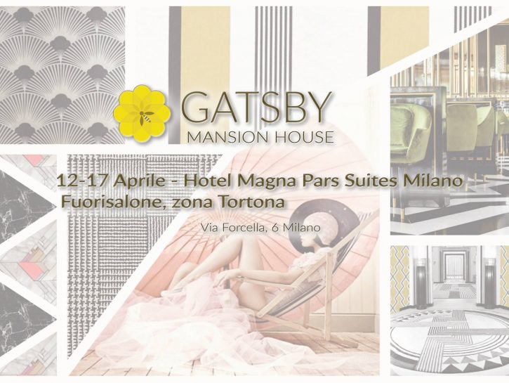 Gatsby maison house fuorisalone 2016