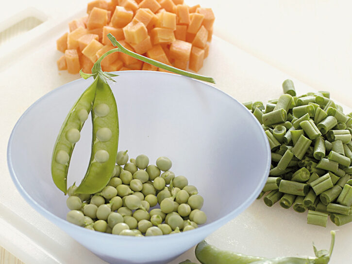 Ingredienti insalata di riso vegetariana