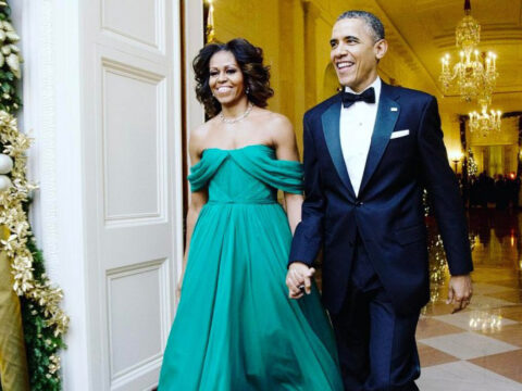 L'addio alla Casa Bianca degli Obama (e il saluto delle celebrity)