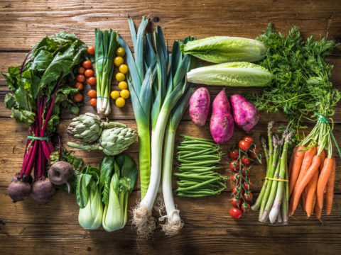 Frutta e verdura di stagione: aprile e maggio