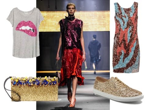 Un tocco di luce per il tuo guardaroba, tra glitter e lamé