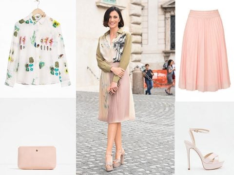 Bon ton in rosa come Anna Foglietta