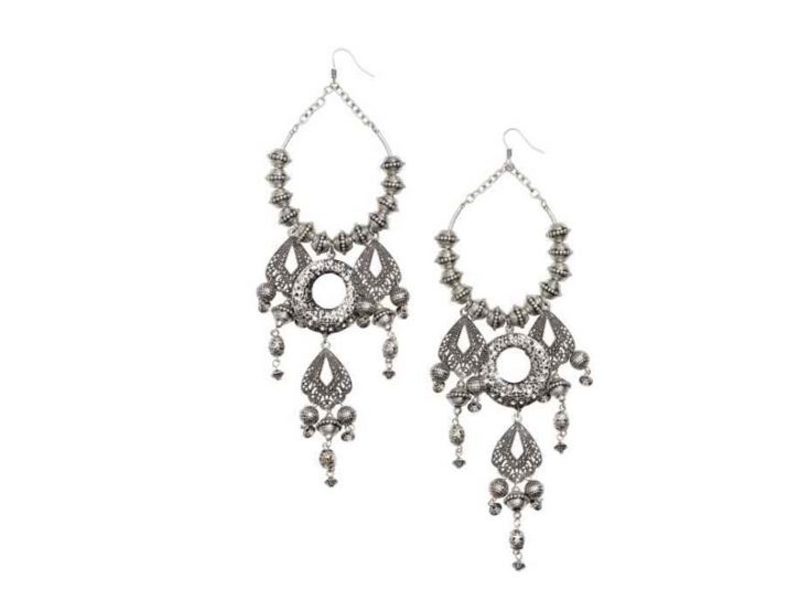 Orecchini Lunghi A Farfalla Con Nappine - Donna E Ragazza - Argento 925 Ipoallergenico - Disponibili Oro E Argento