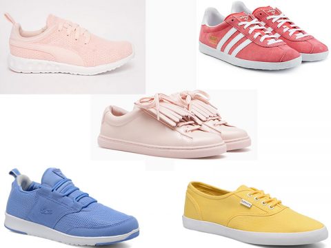 Quanto ci piacciono le sneakers colorate!