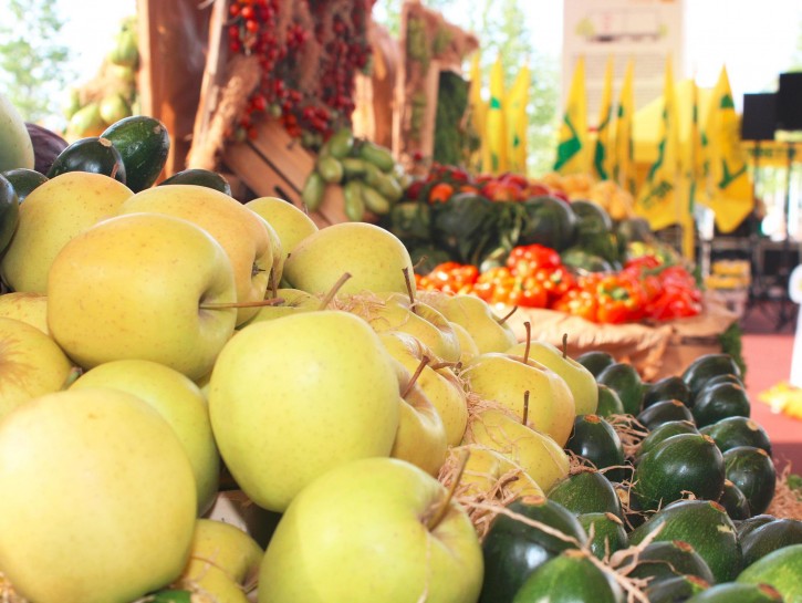 Frutta e verdura al mercato