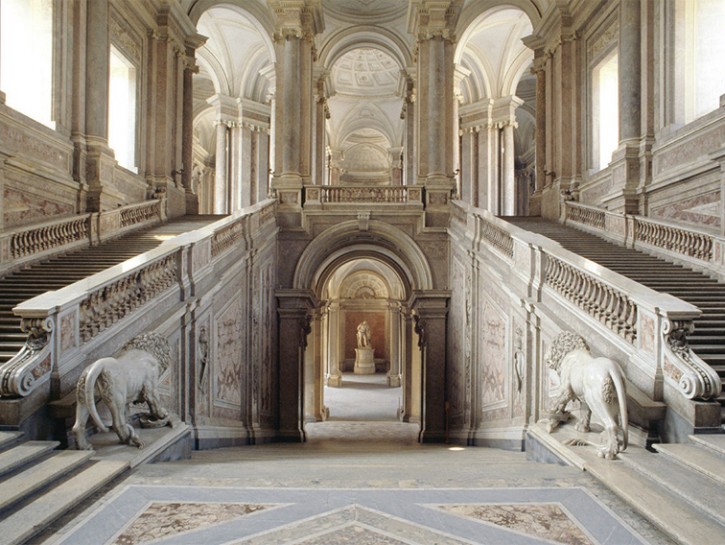 Reggia di Caserta scalone