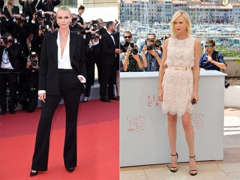 Charlize Theron: due look da copiare