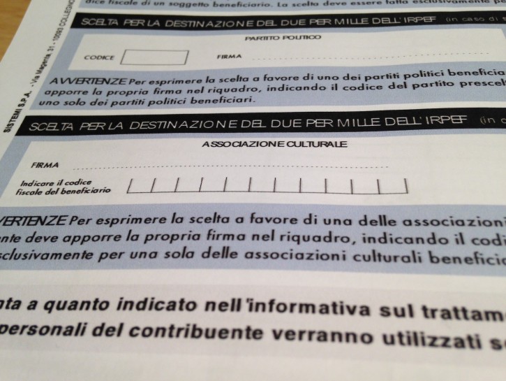 2 per mille: che cos’è e come funziona?