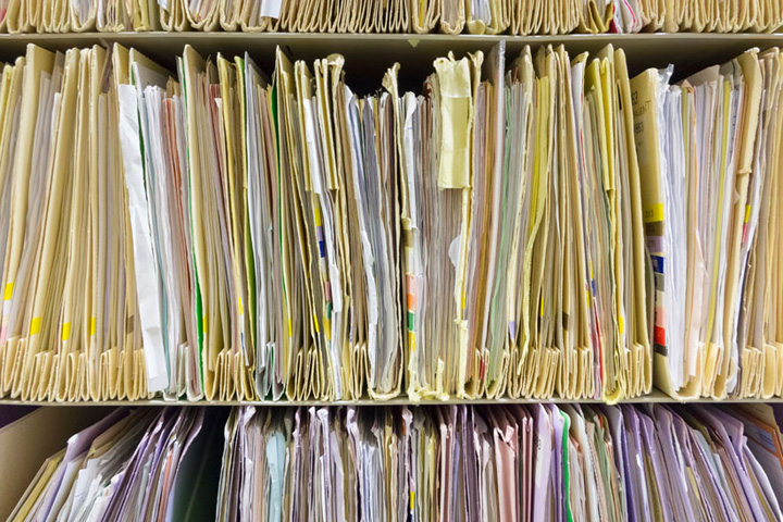 documenti in ufficio