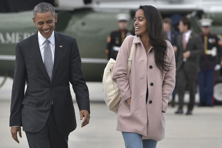 Barack Obama e Malia