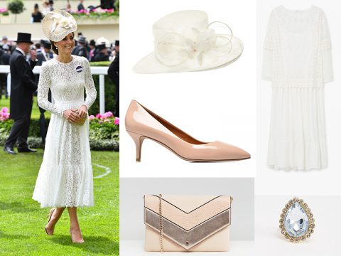 L'abito in pizzo come Kate Middleton