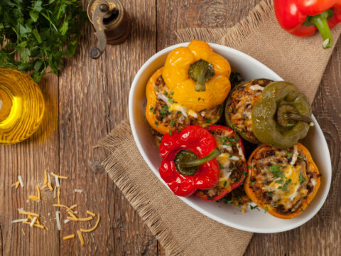 Peperoni ripieni al forno: 10 ricette light