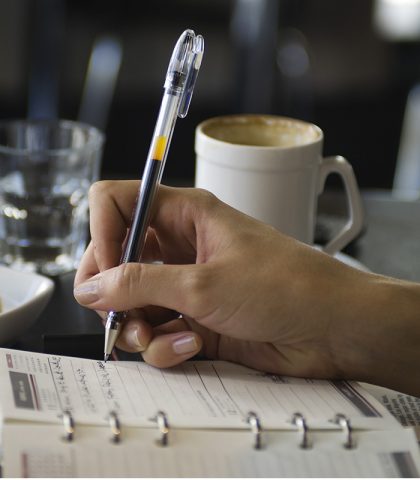 Se hai la buona abitudine di tenere tutti gli impegni sotto controllo e di segnarli su un’agenda,