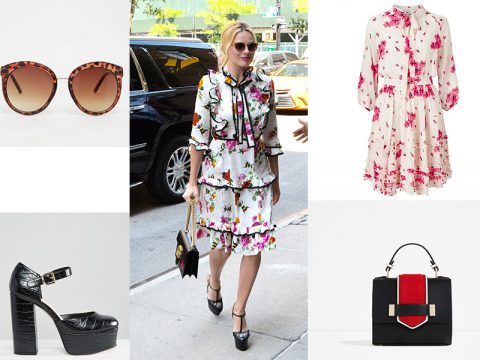 Chic a fiori come Margot Robbie