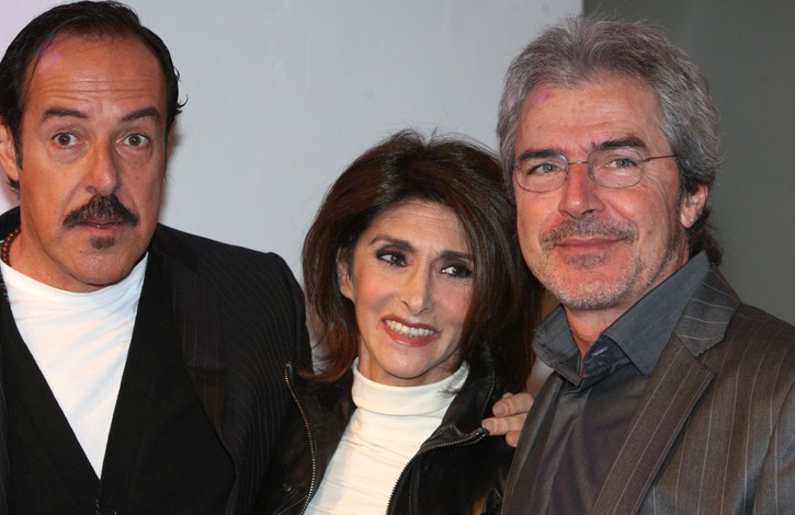 Il Trio: Massimo Lopez, Anna Marchesini e Tullio Solenghi.