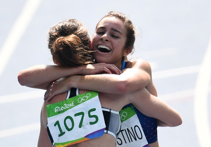 Nikki Hamblin e Abbey D'Agostino