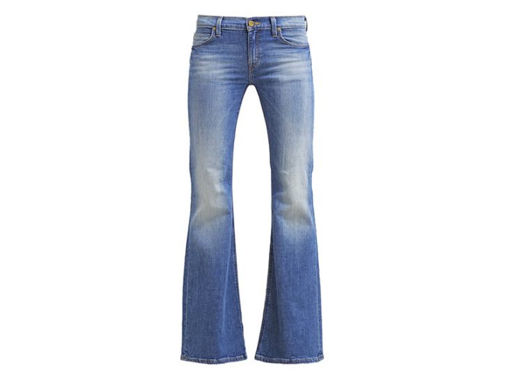 Jeans Elasticizzati Bootcut Per Bambine E Ragazze - Cotone, Vestibilità Slim, Fondo A Zampa - Foto 8