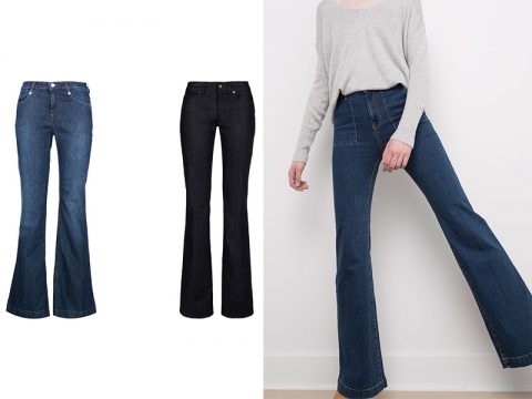 W i jeans a zampa, il modello dal fascino anni Settanta