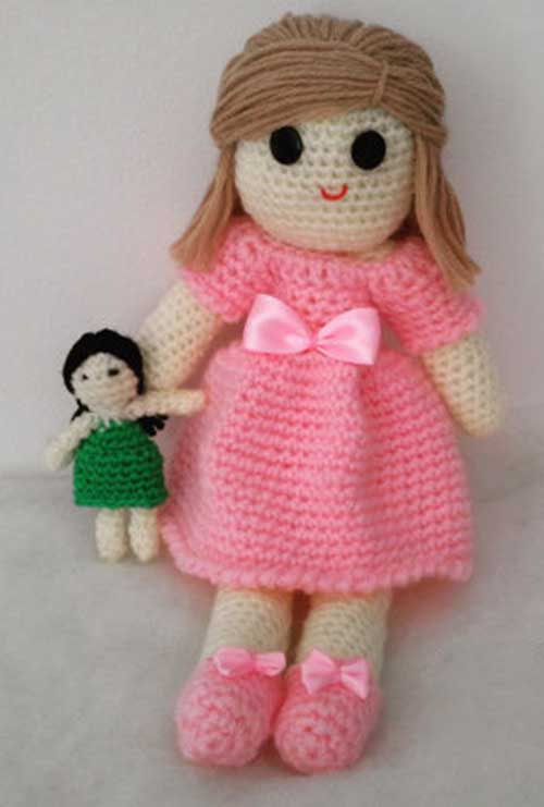 Bambola Amigurumi Uncinetto Tutorial Vestiti Bambole Uncinetto