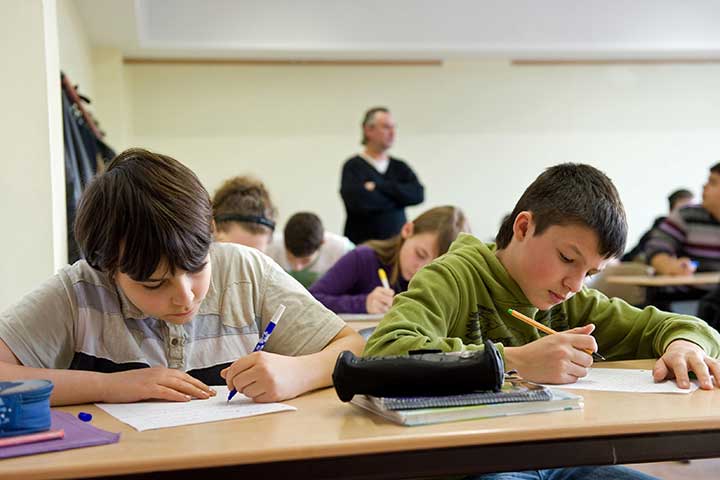 studenti in classe