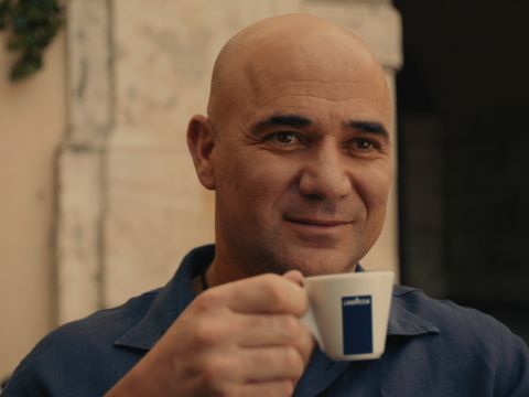 Andre Agassi: il nuovo testimonial Lavazza