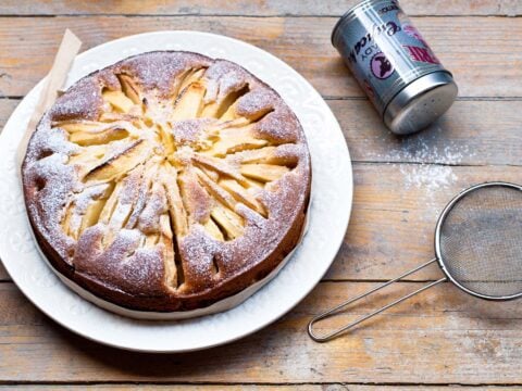Torta di mele senza burro