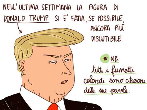 Donald Trump, la sua storia a fumetti