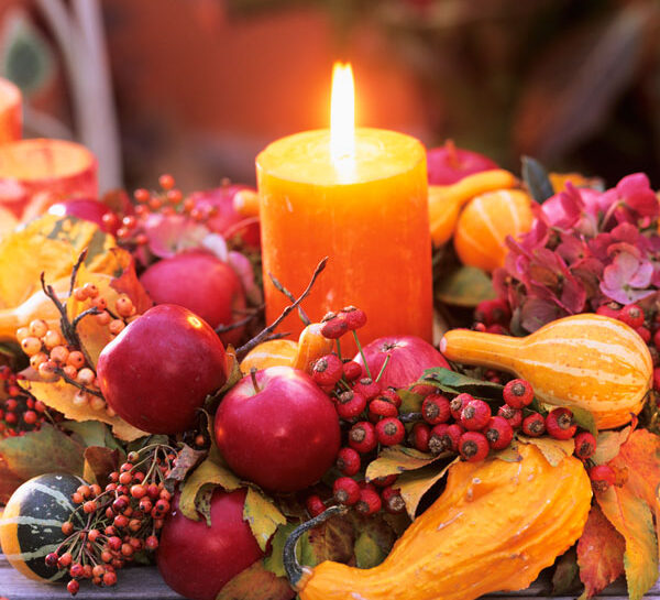 I portacandele dal sapore d'autunno