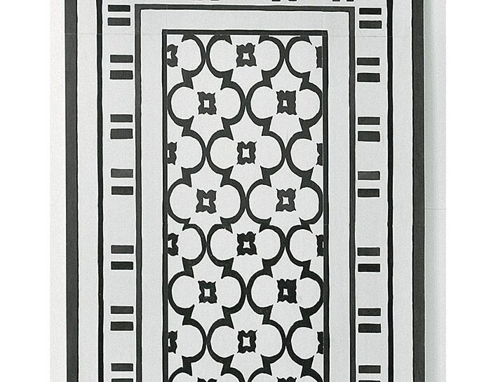 Il tappeto in legno