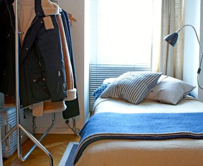Salvaspazio in camera da letto