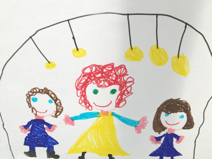 Disegnando la figura umana il bambino ci parla di se