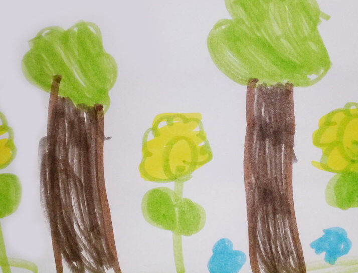 L'albero rappresenta l'Io più profondo per il bambino
